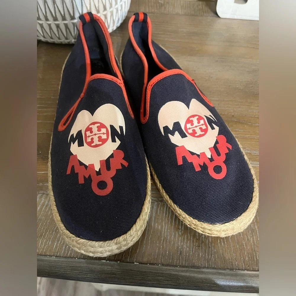 Tory Burch Mon Amour espadrilles Size 8.5